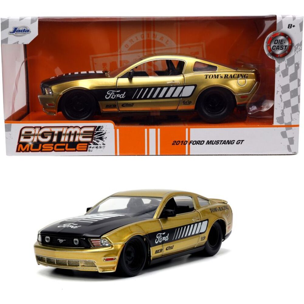 Big Time Muscle - 1:24 2010 Ford Mustang GT Die-Cast Car COLLECTIBLES